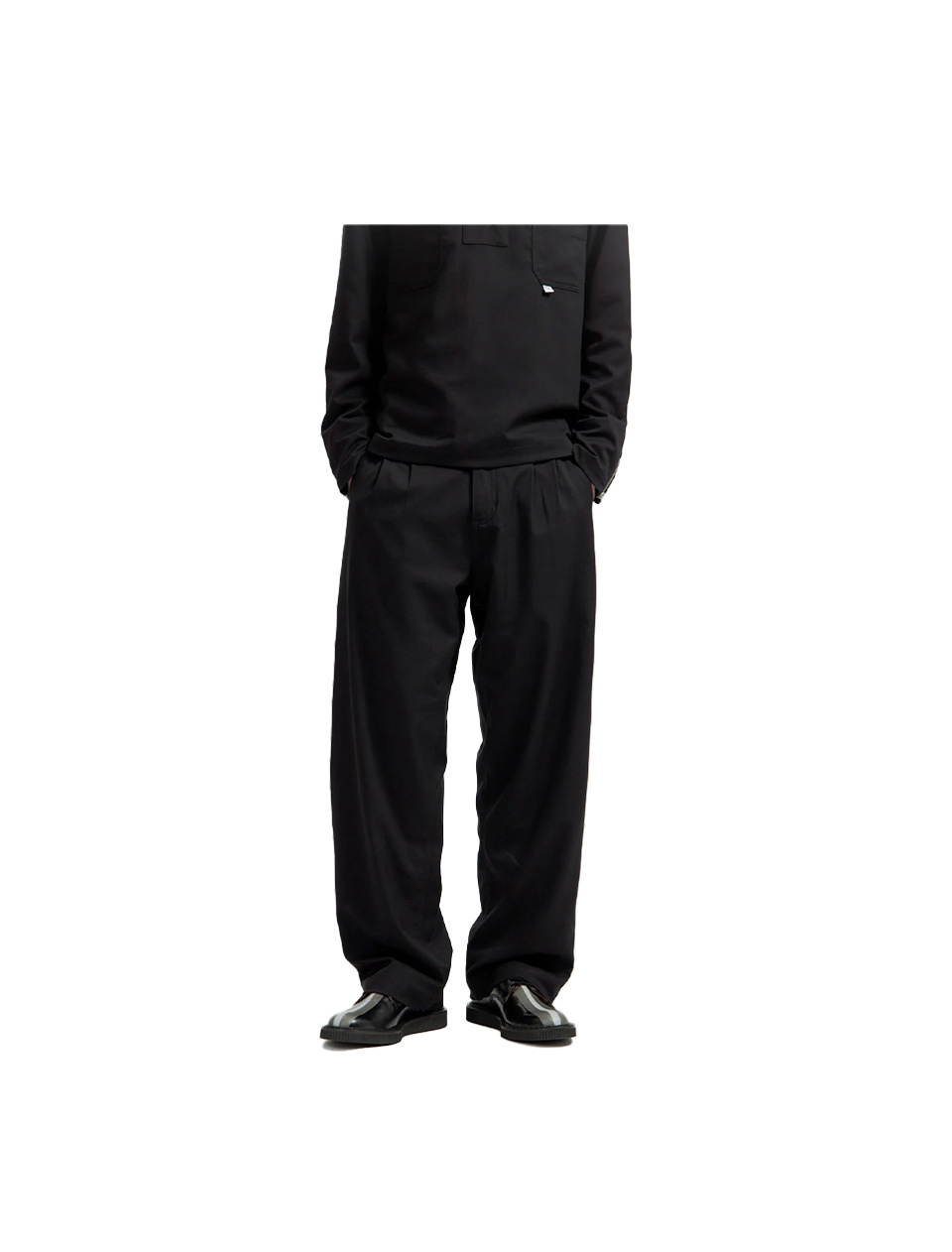 Bonne Suits Classic Pants Black Woollike