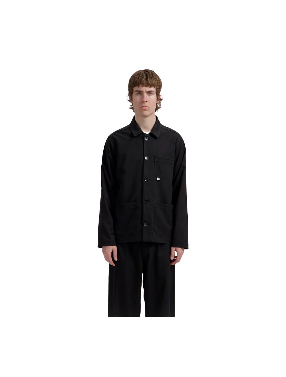 Bonne Suits One Row Jacket Black Woollike