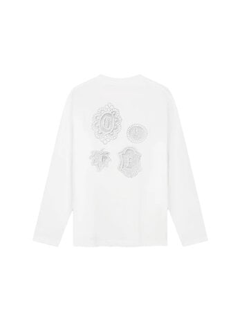 OLAF Doily LS Tee Optical White