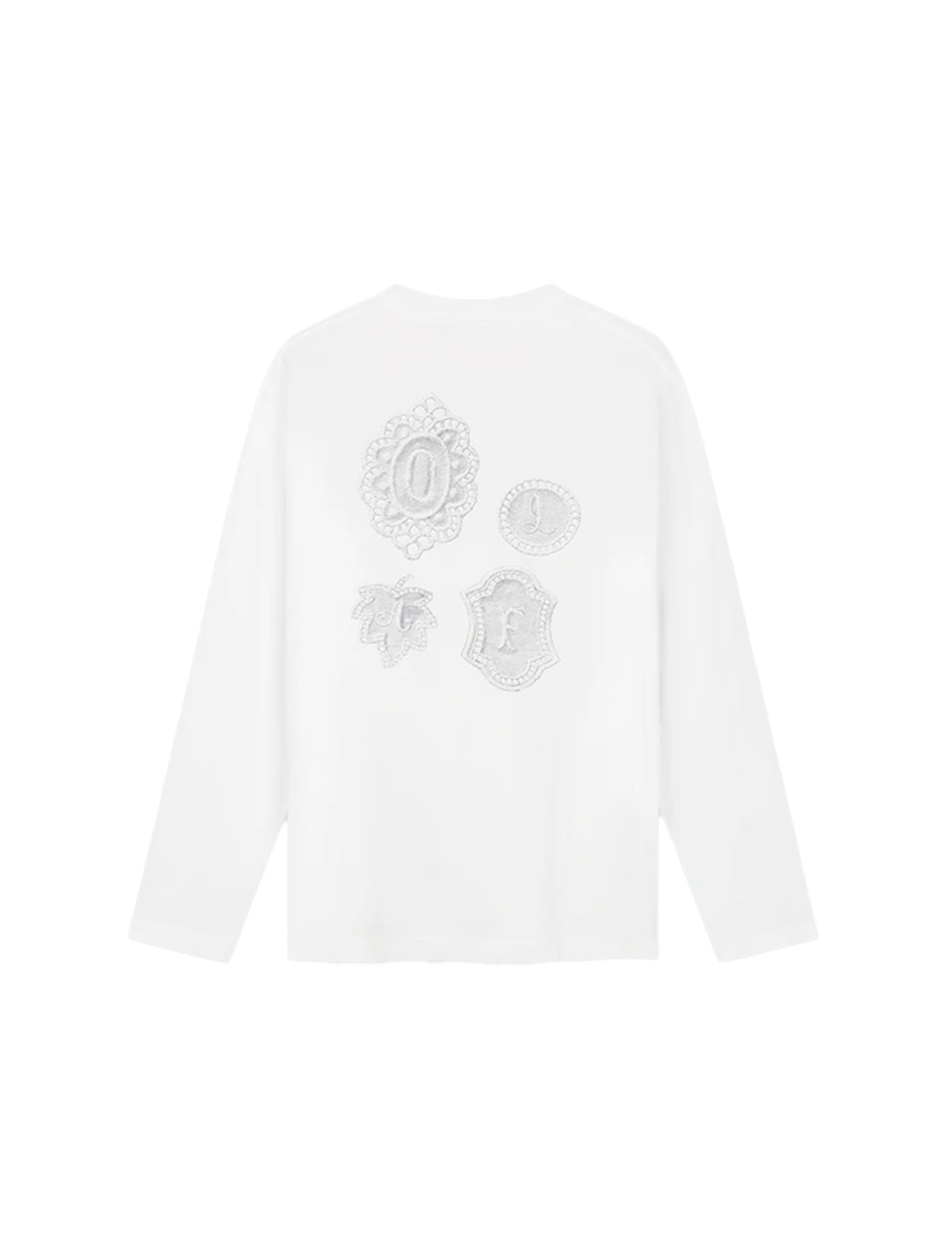 OLAF Doily LS Tee Optical White