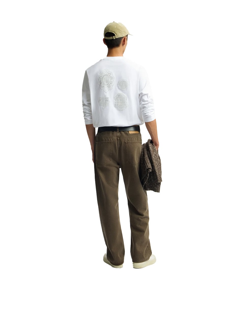 OLAF Doily LS Tee Optical White
