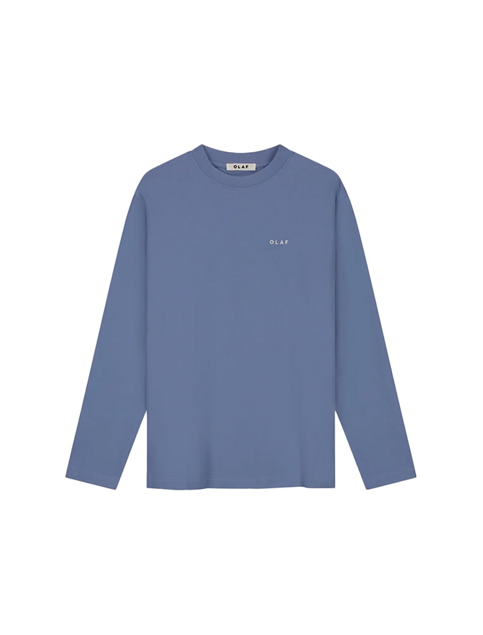 OLAF It's All Relative LS Tee Dusty Blue