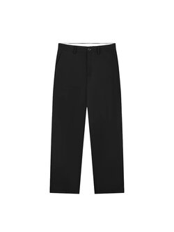 OLAF Wool Barrel Leg Pant Black