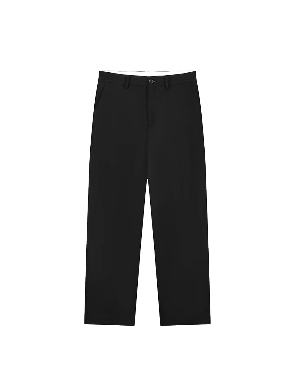 OLAF Wool Barrel Leg Pant Black