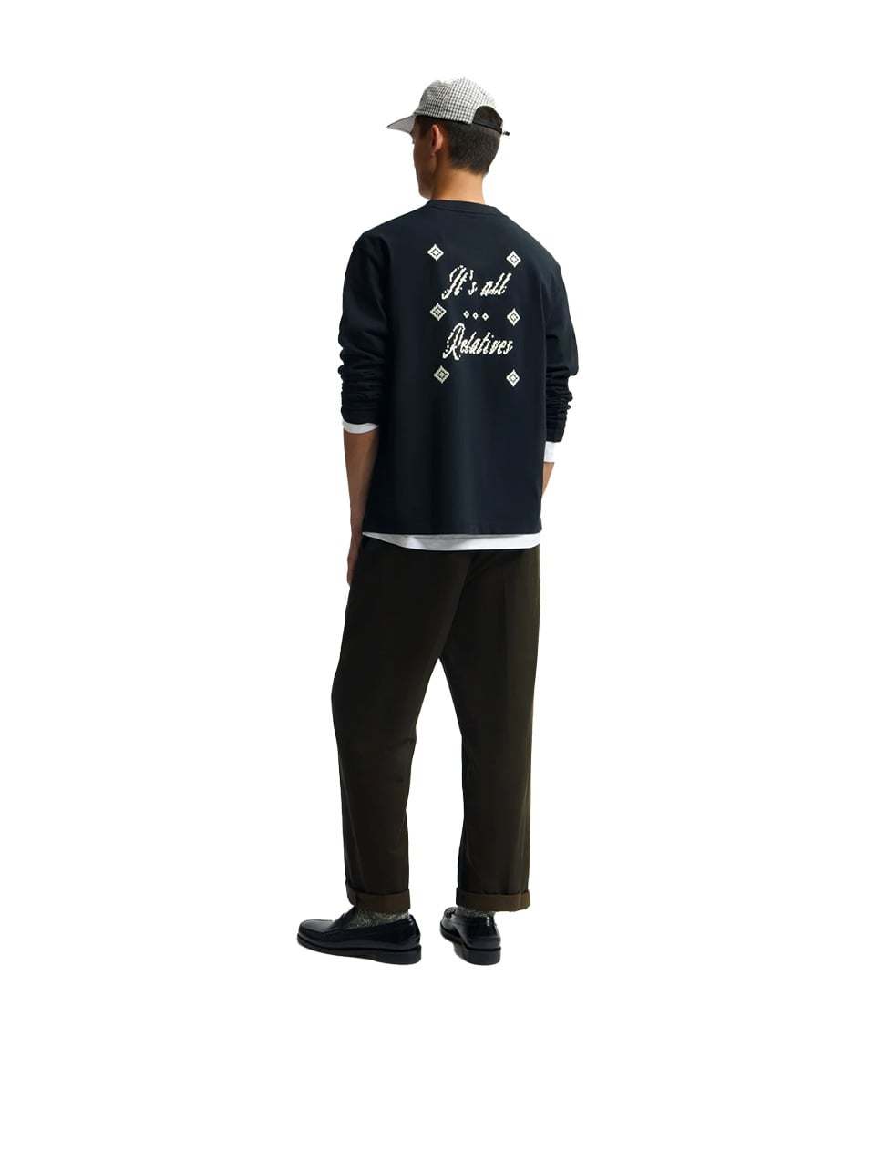 OLAF It's All Relatives LS Tee Black