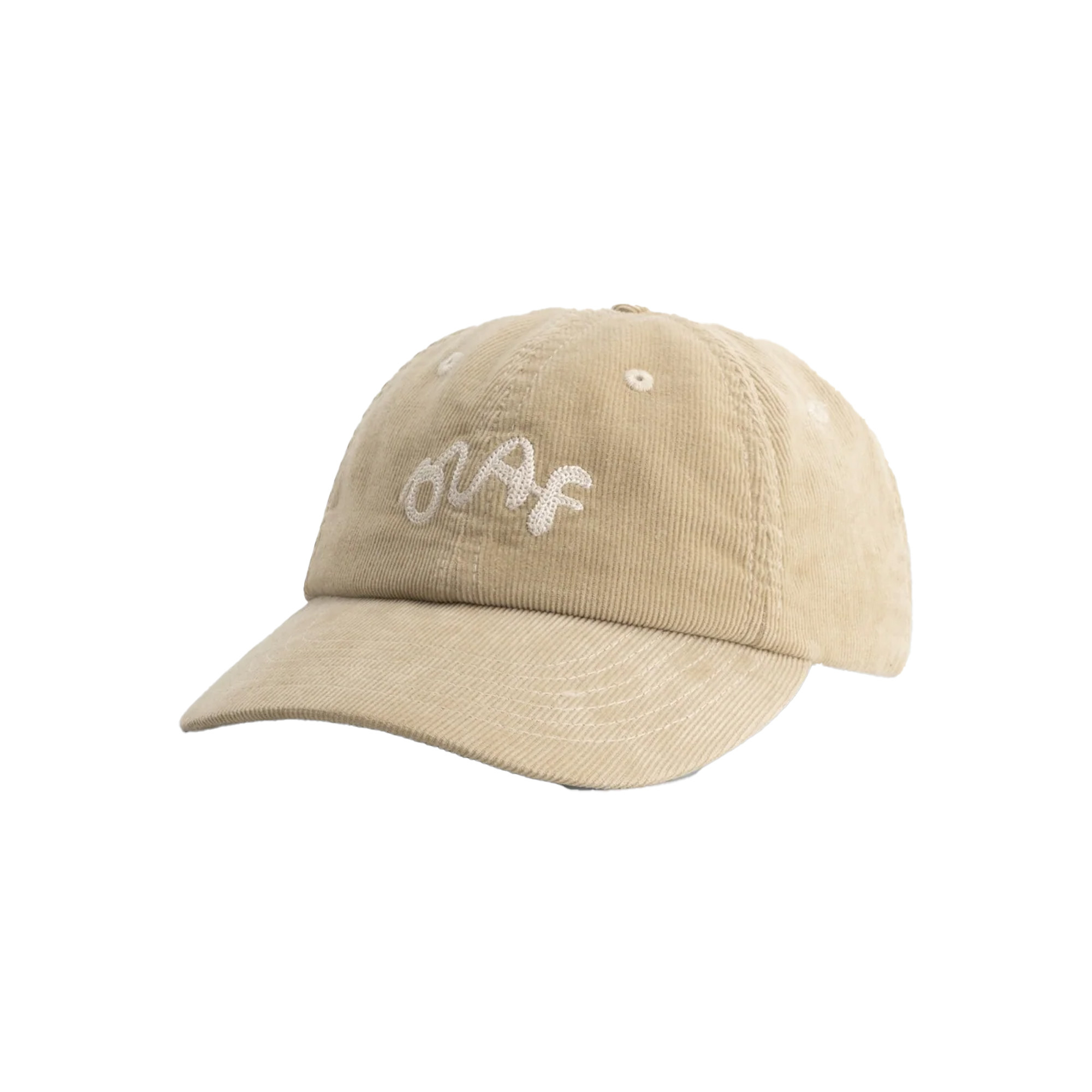 OLAF Washed Corduroy Signature Logo Cap