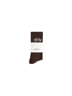 OLAF Signature Logo Sock Bracken