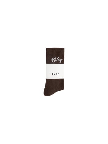 OLAF Signature Logo Sock Bracken