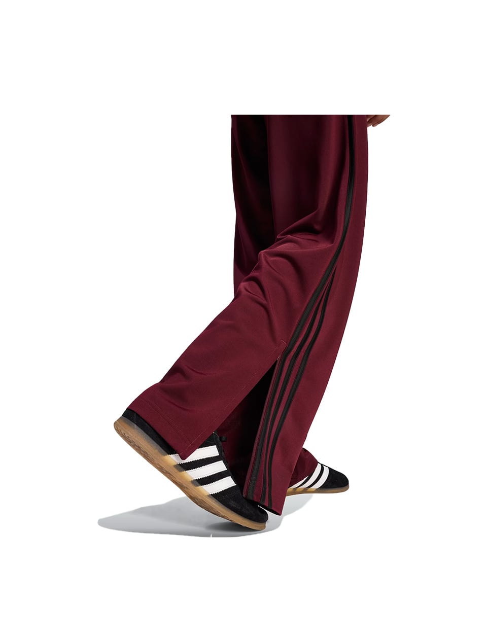 Adidas Firebird Loose Fit Trackpant Maroon Black