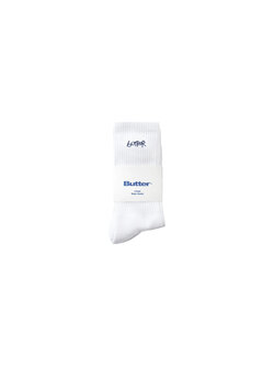 Butter Goods 3-Pack Basic Socks White