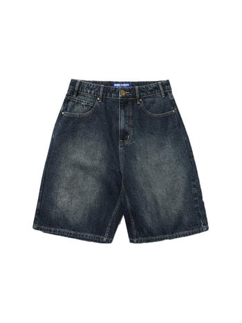 Butter Goods Solar Fade Denim Shorts Blue Tint Ripple