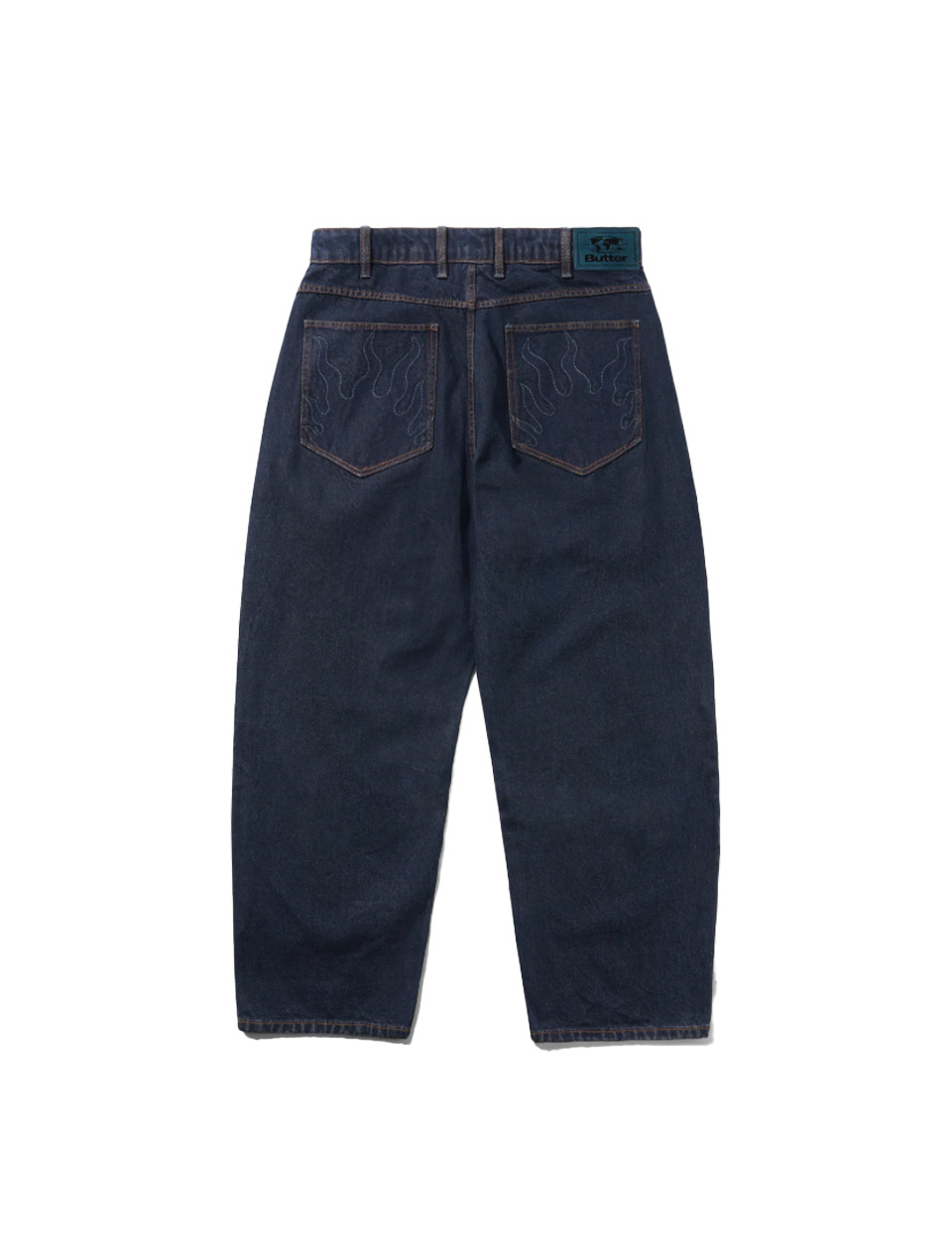 Butter Goods Solar Fade Denim Jeans Tinted Dark Indigo
