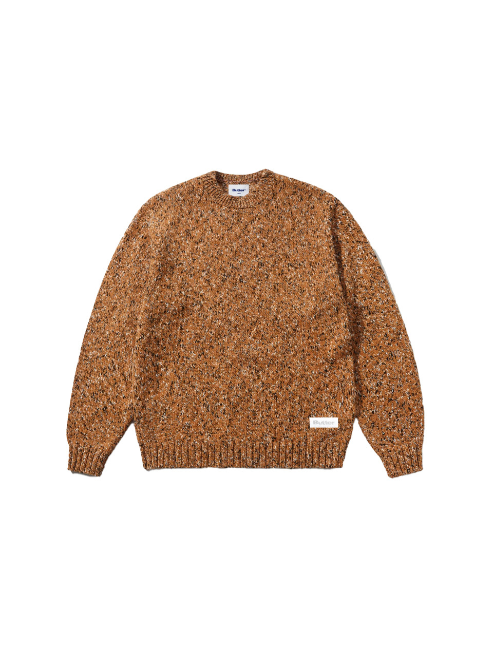 Butter Goods Speckle Knit Sweater Copper