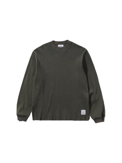 Butter Goods Waffle LS Top Washed Dark Grey