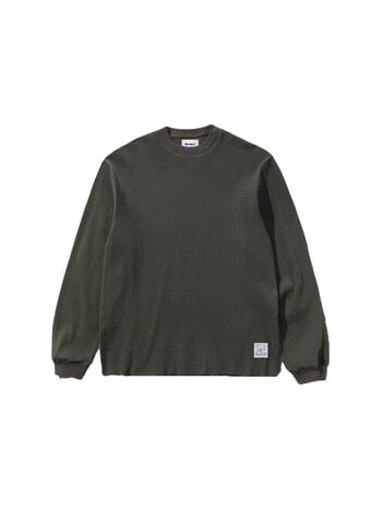 Butter Goods Waffle LS Top Washed Dark Grey