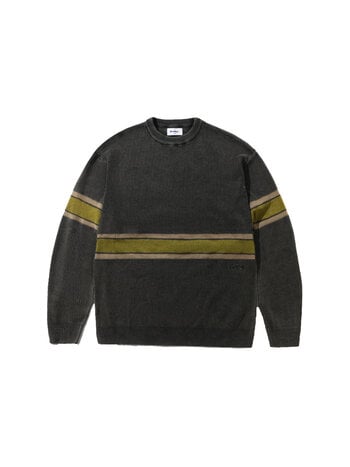 Butter Goods Break Knit Sweater Washed Black
