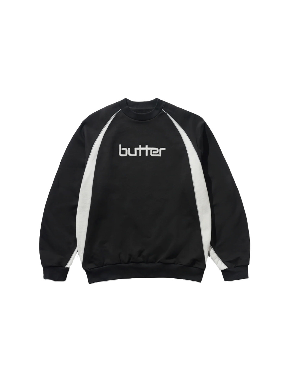 Butter Goods Match Crewneck Black