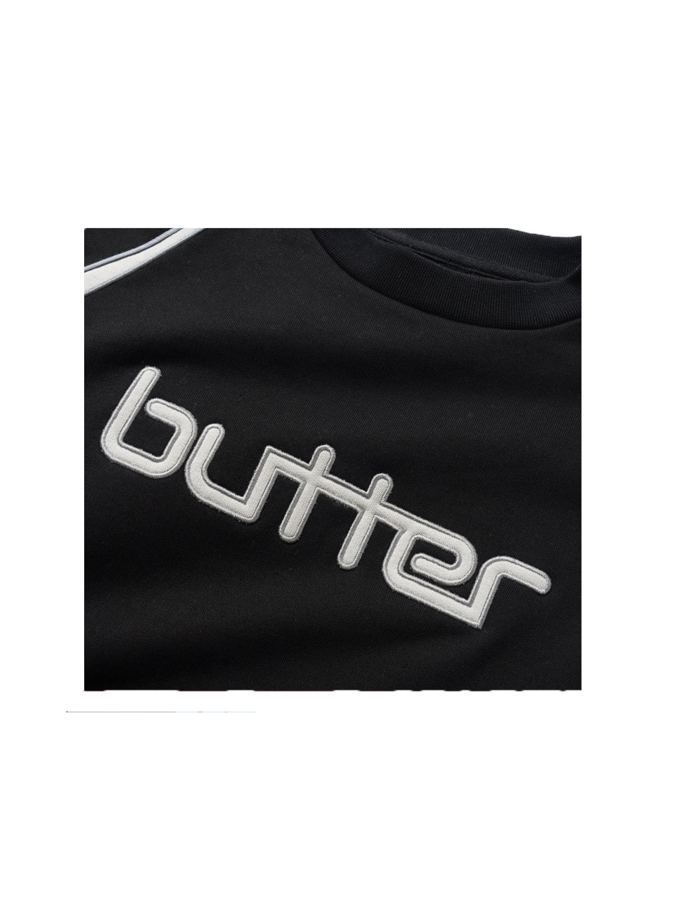Butter Goods Match Crewneck Black