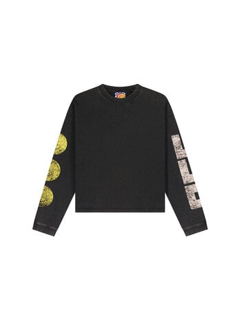 Lovelee Dae Frankie LLD Smile Longsleeve Washed Black