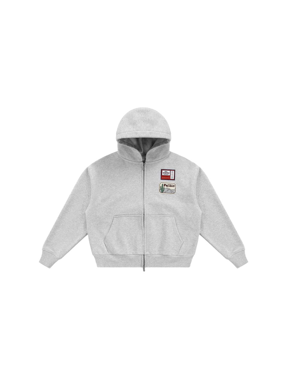 PAL Sporting Goods Ernest Full Zip Light Grey Marl