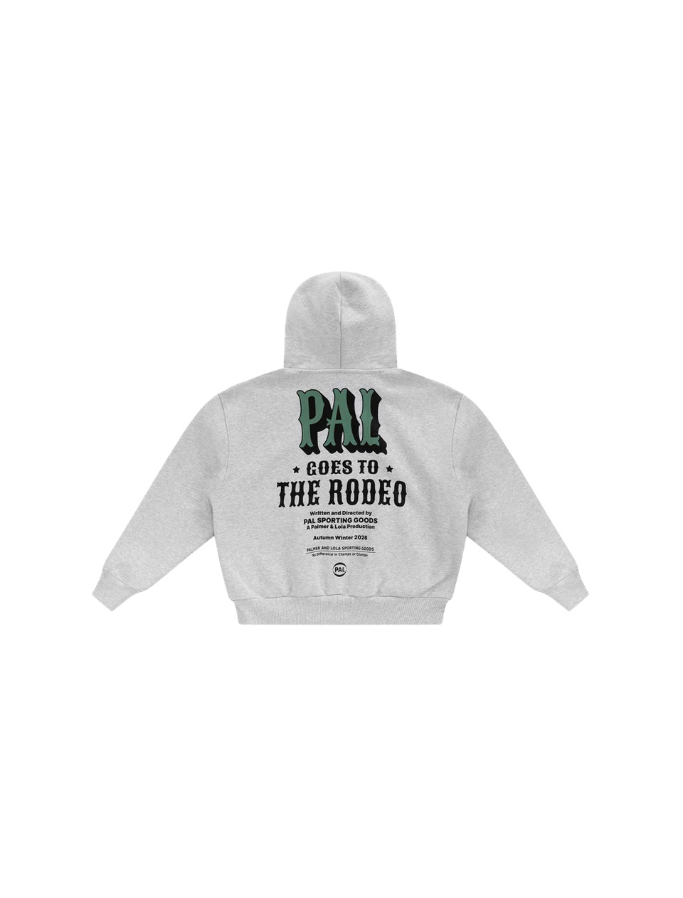PAL Sporting Goods Ernest Full Zip Light Grey Marl