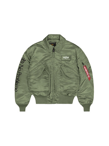 Alpha Industries X No Problemo CWU-45 Sage Green