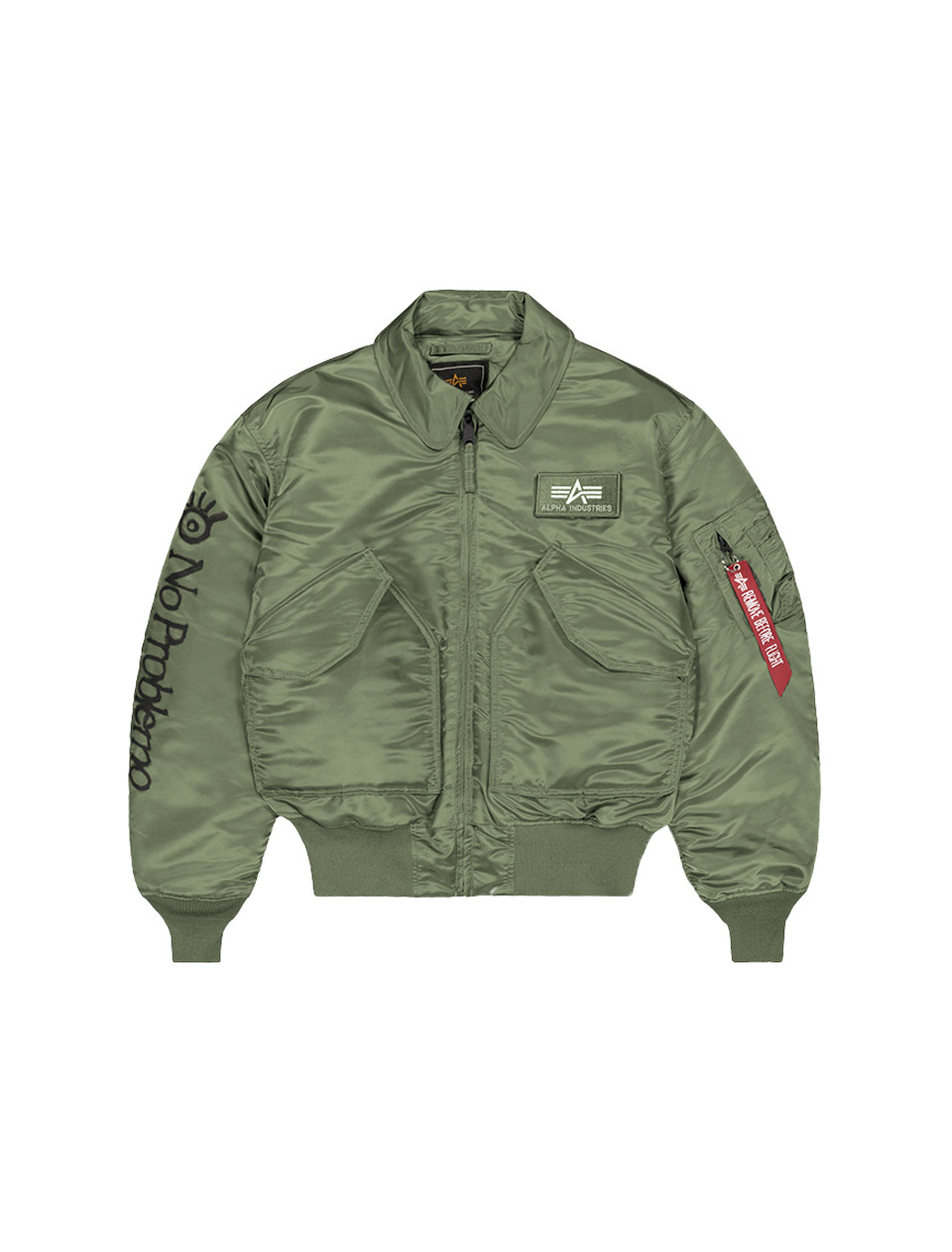 Alpha Industries X No Problemo CWU-45 Sage Green