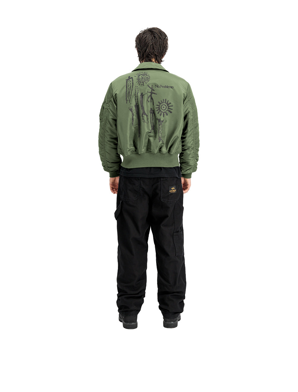 Alpha Industries X No Problemo CWU-45 Sage Green