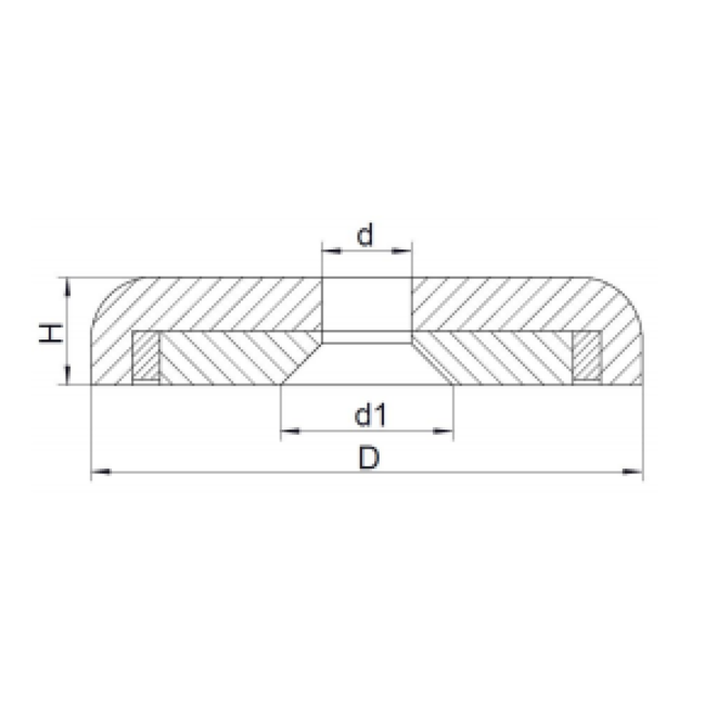 Degree-n Magneet voor de W-Serie - 1 stuk