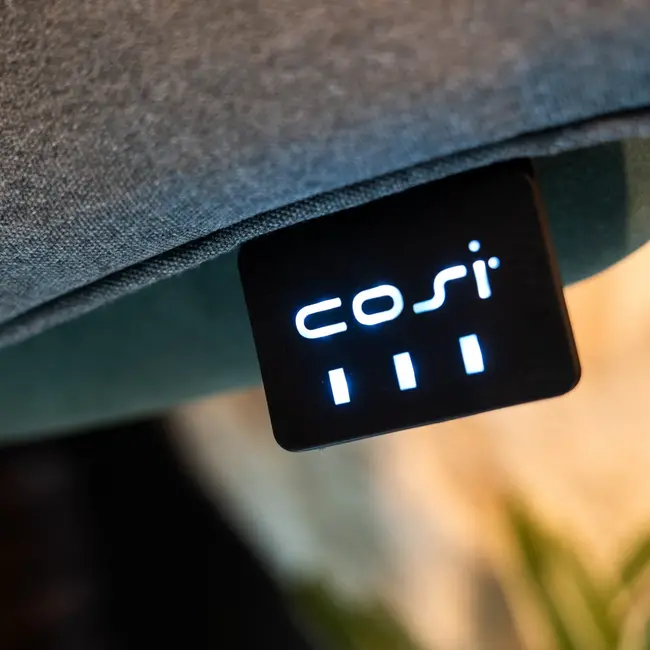 Cosi Cosiseat Warmtekussen Single Solid Grey 40x40 cm