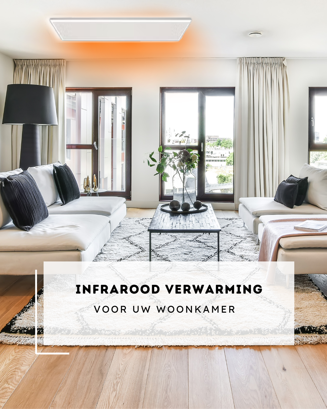 Infrarood paneel voor plafond – efficiënte warmte van bovenaf