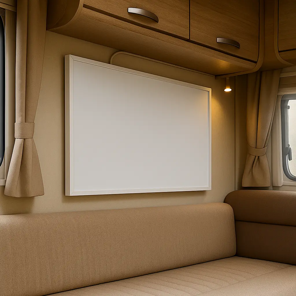 Infrarood verwarming in camper of caravan: hoe werkt dat?