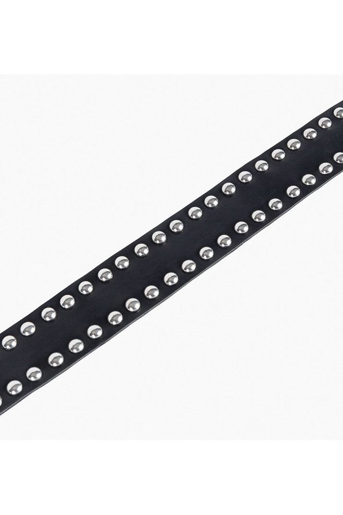 Riem met zilveren studs