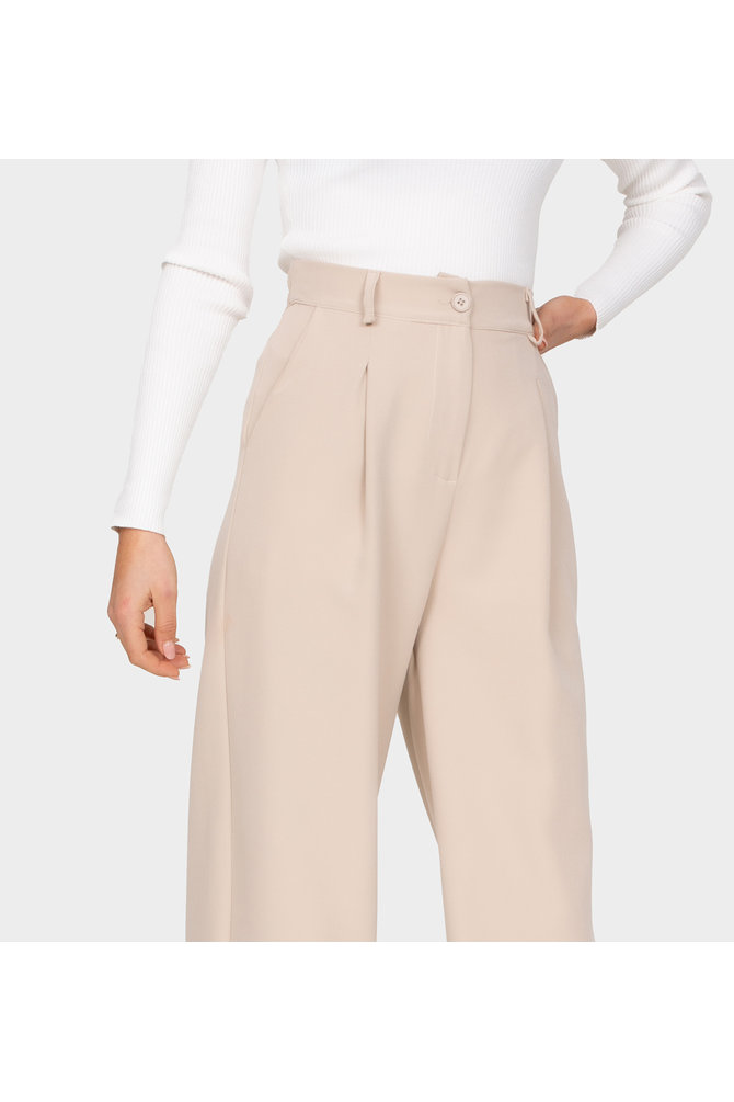 Boss Babe Trouser - Beige