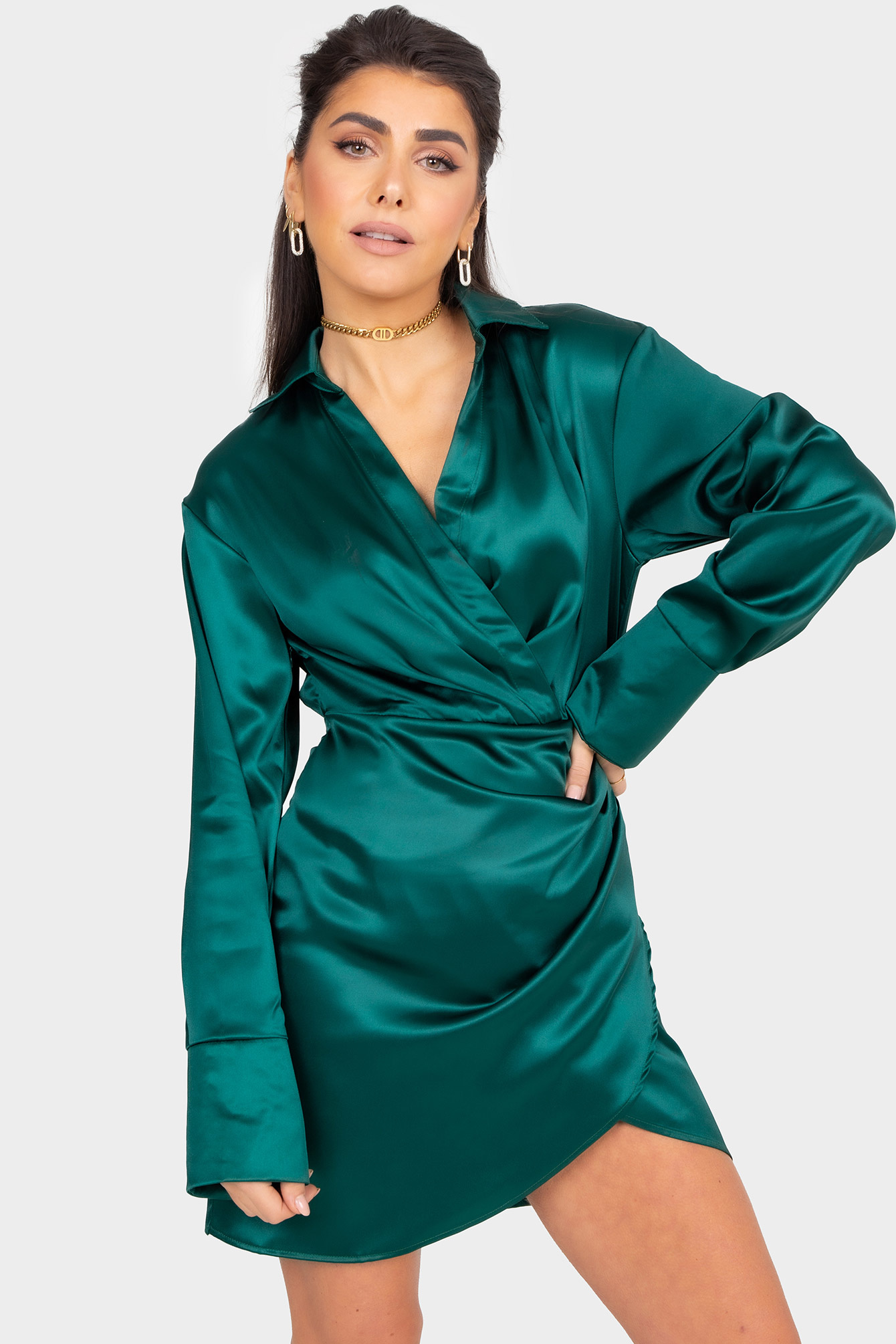 Shop Groene About You Jurk | Elise Store Elise Store