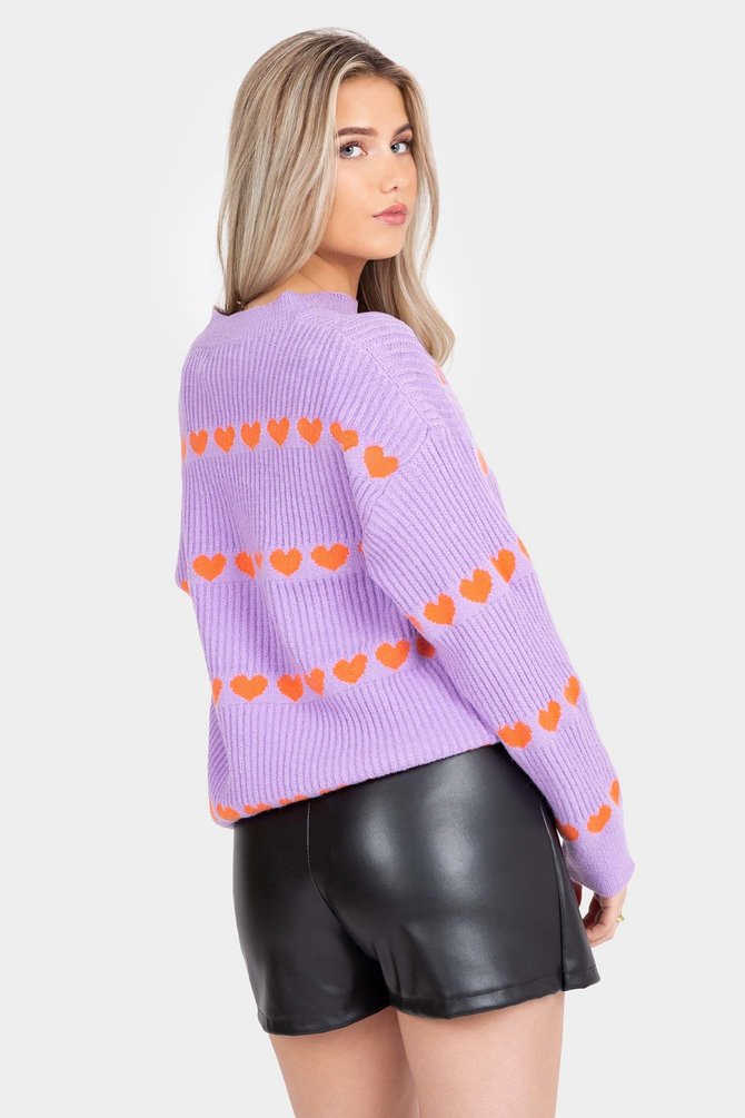 Aimee Knit - Purple