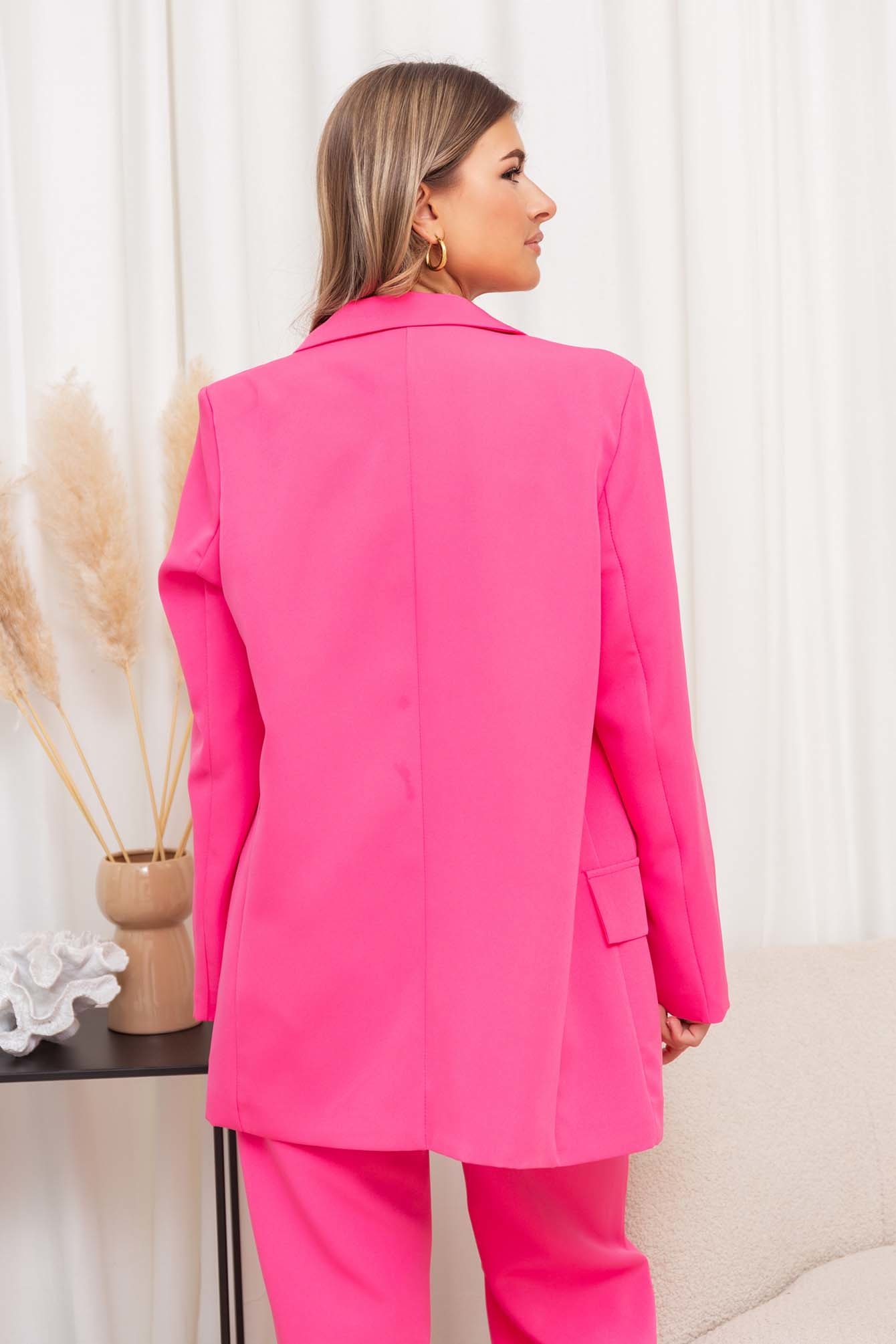 passagier ondersteuning grafiek Shop roze oversized blazer | - Elise Store