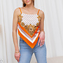 Bandana Top Amelia - Oranje