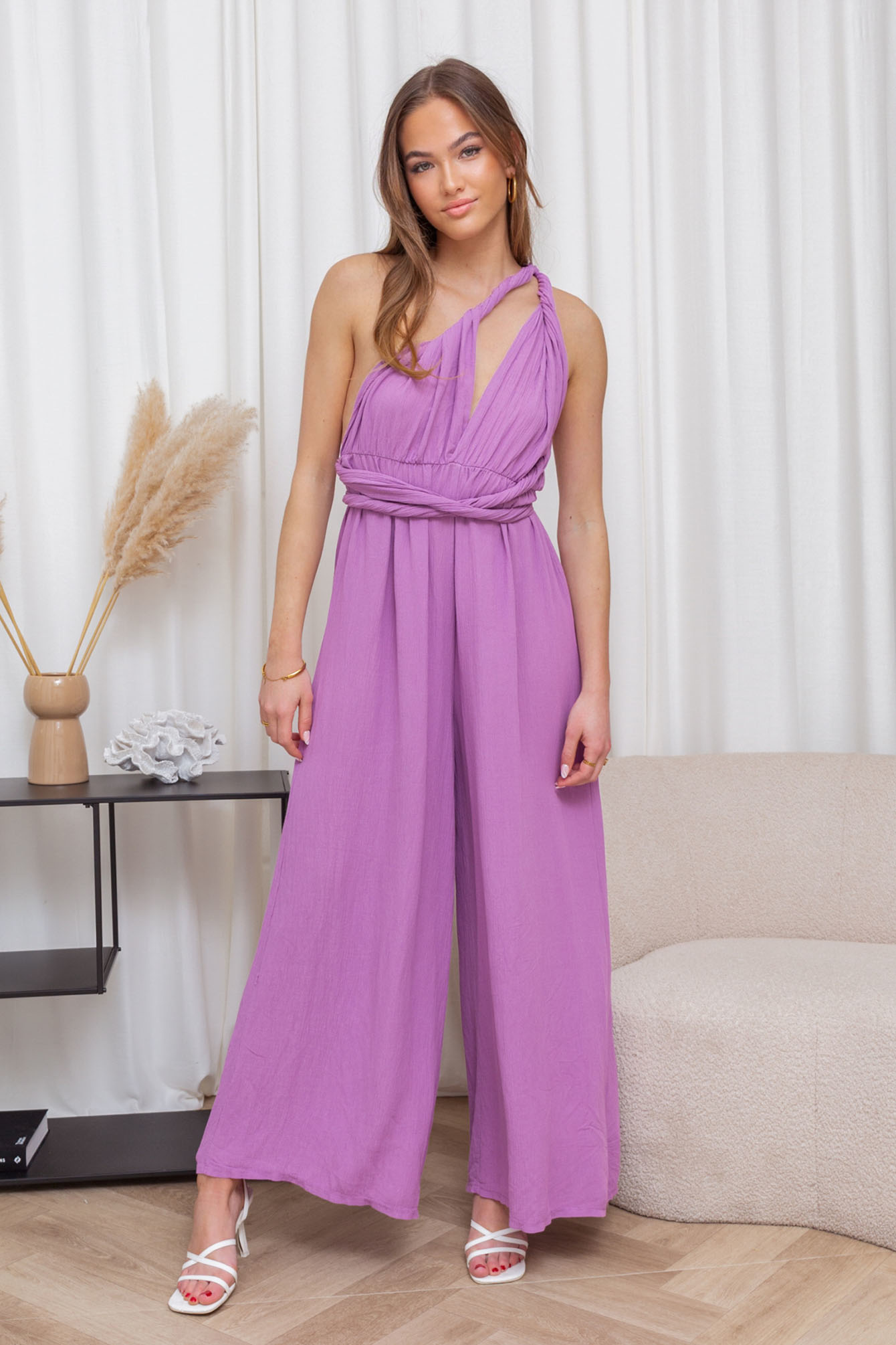 Shop lila jumpsuit Elise Store