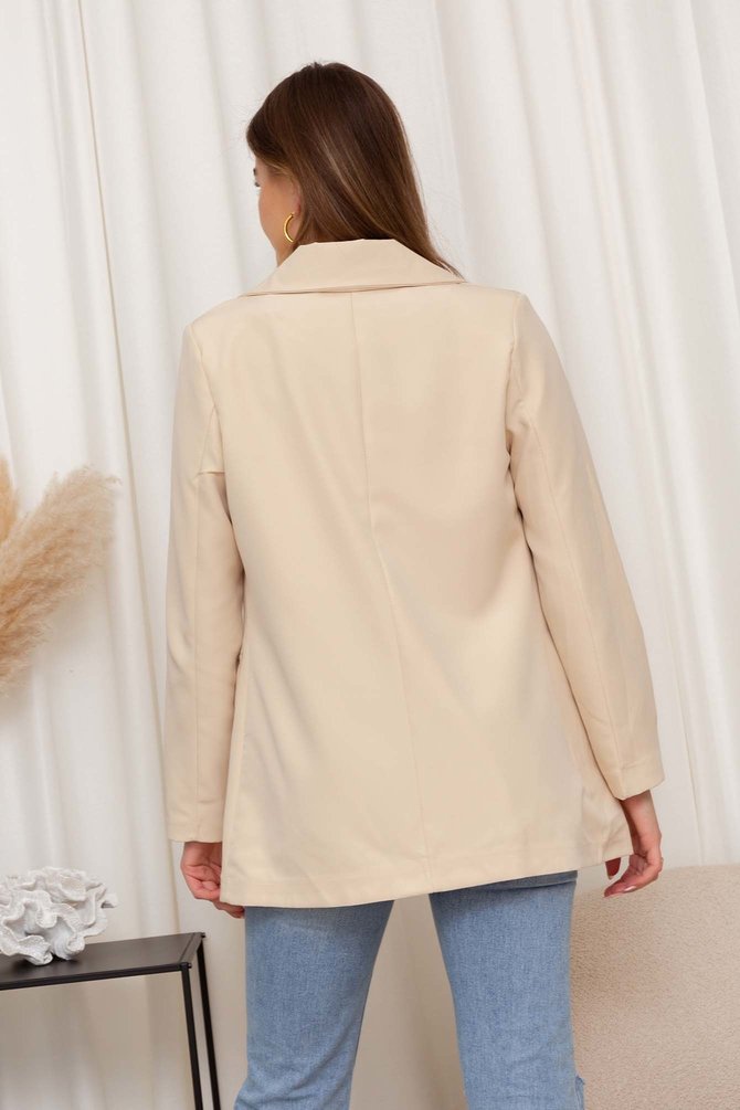 Rechte Blazer Loiza - Beige