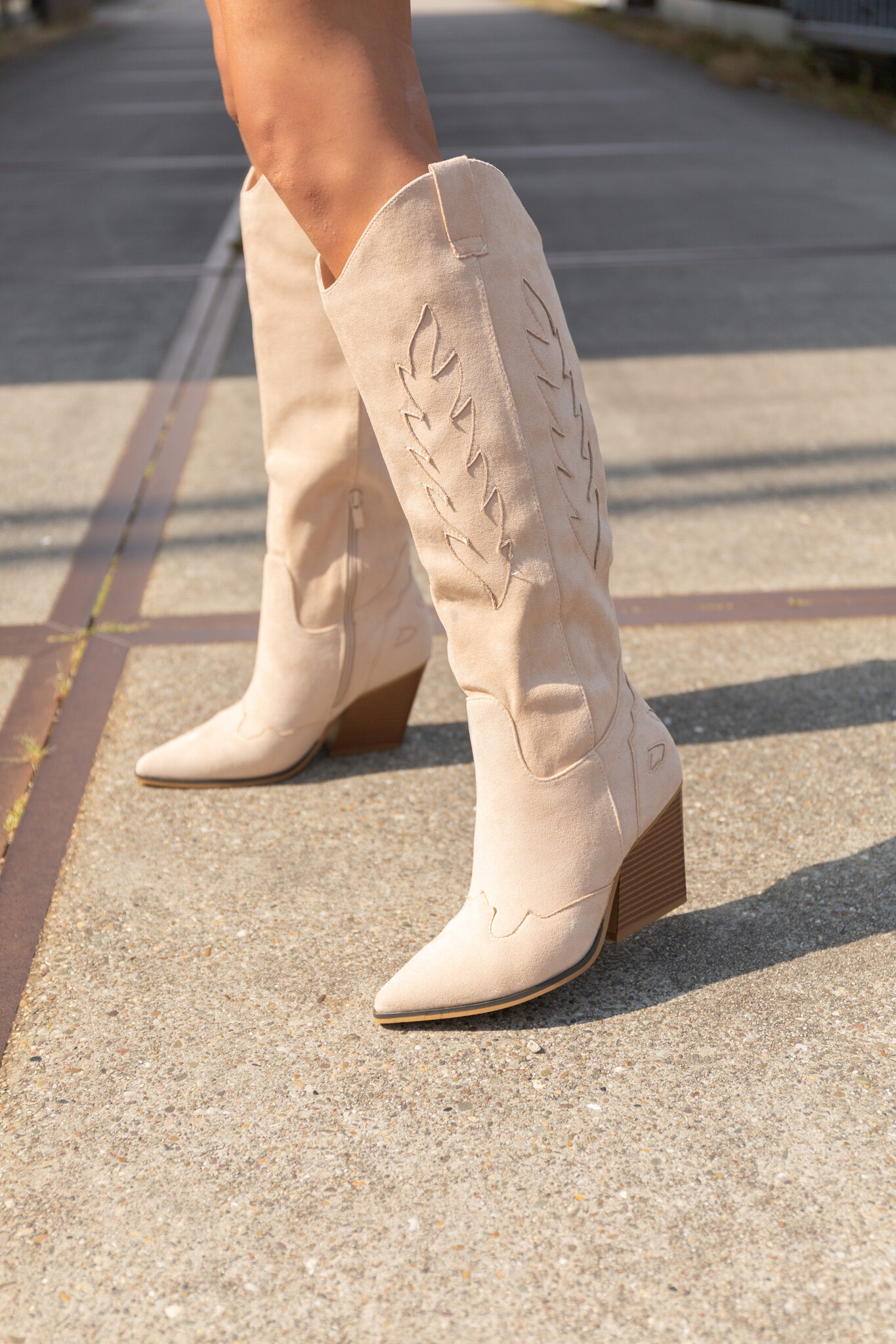 Beige Suede Laarsjes 2021 Hoge Beige Laarzen Beige Hoge Suede