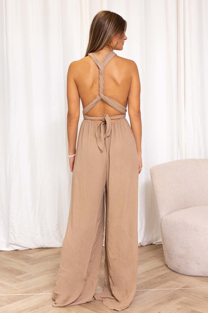 Jumpsuit Priscilla - Beige