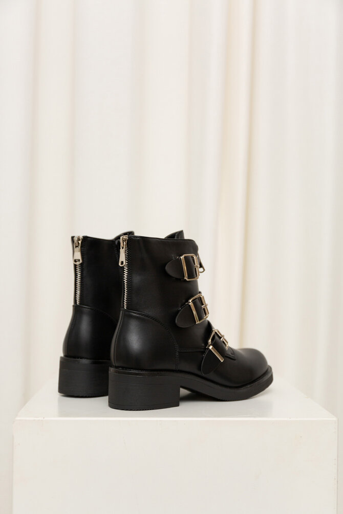 Biker Boots Esmee - Zwart