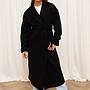 Trenchcoat Ellie - Zwart