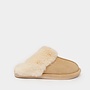 Fluffy Pantoffels - Beige