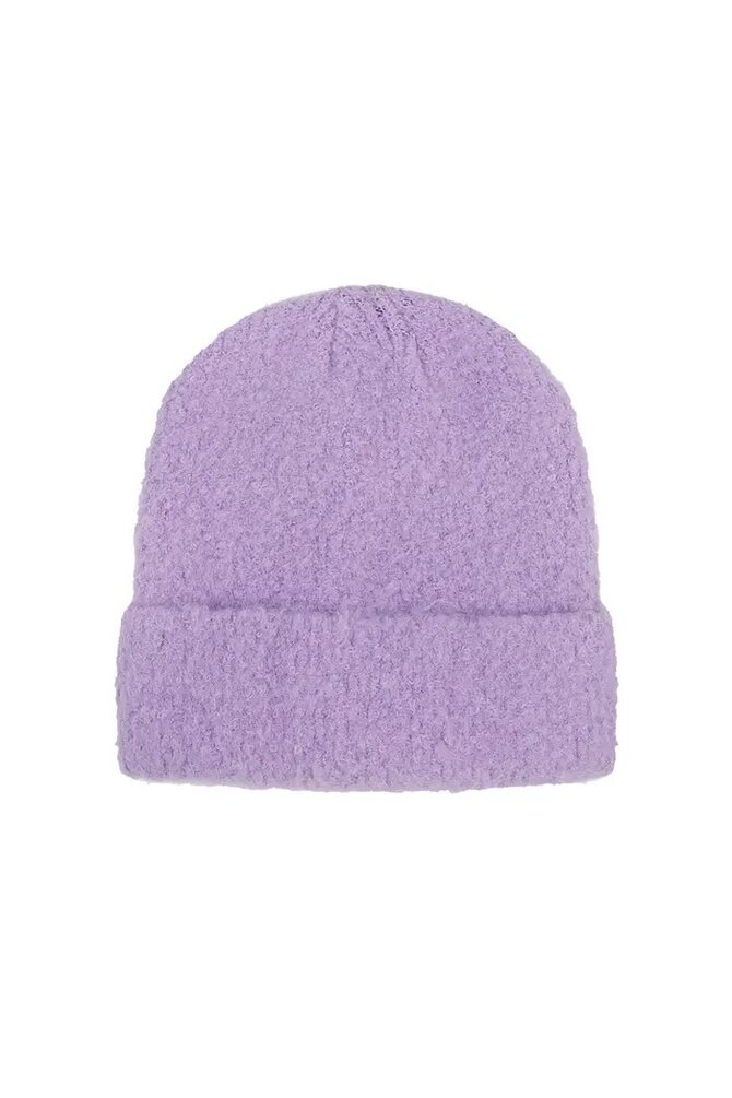 Basic Beanie Flora - Paars