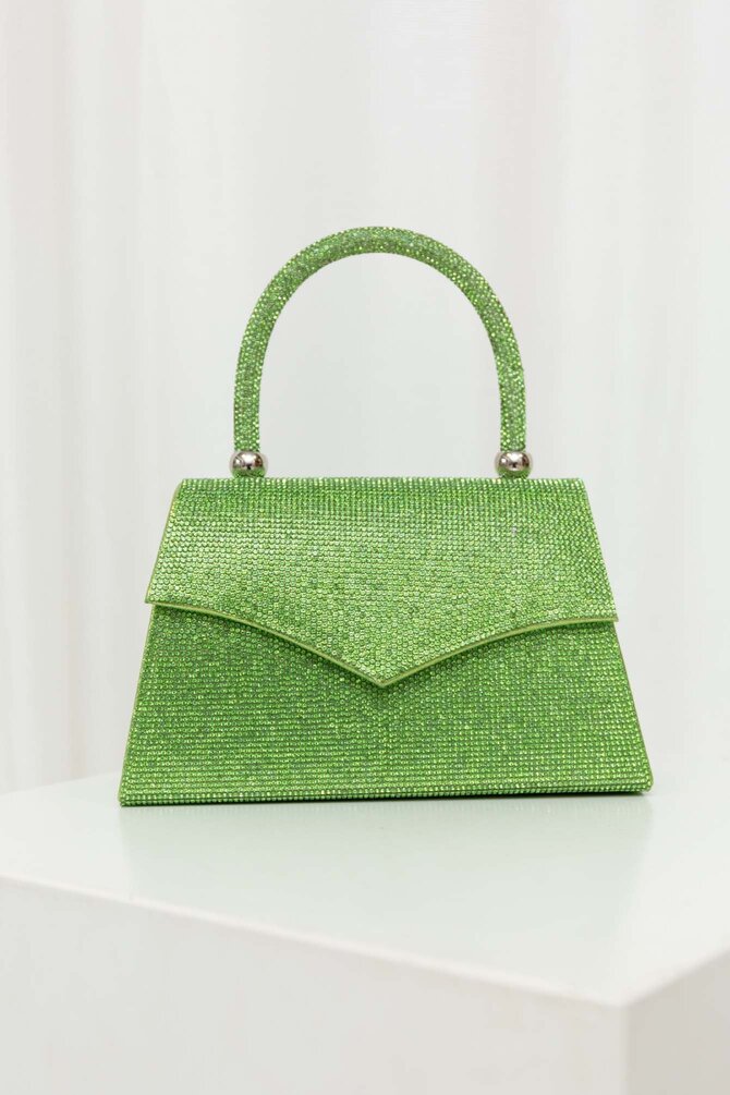 Glitter Tas - Groen