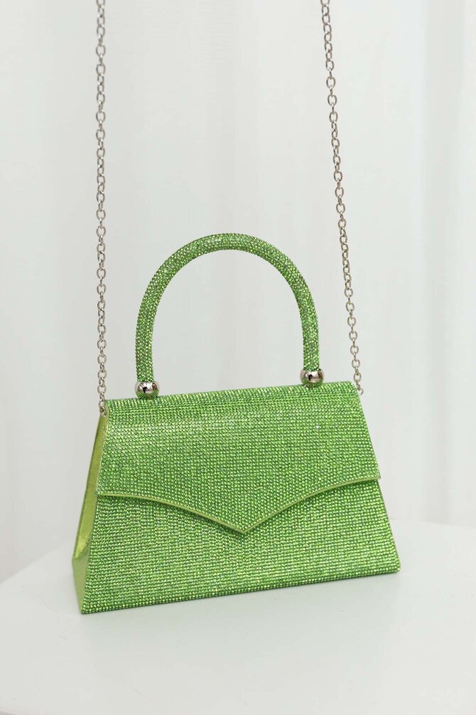 Glitter Tas - Groen