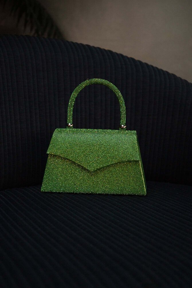 Glitter Tas - Groen