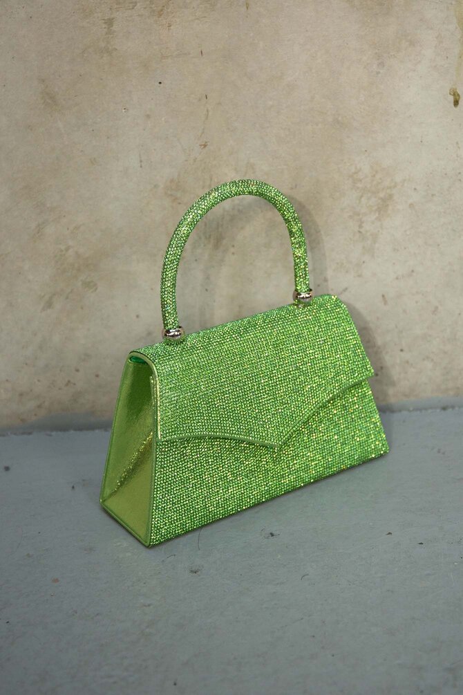 Glitter Tas - Groen